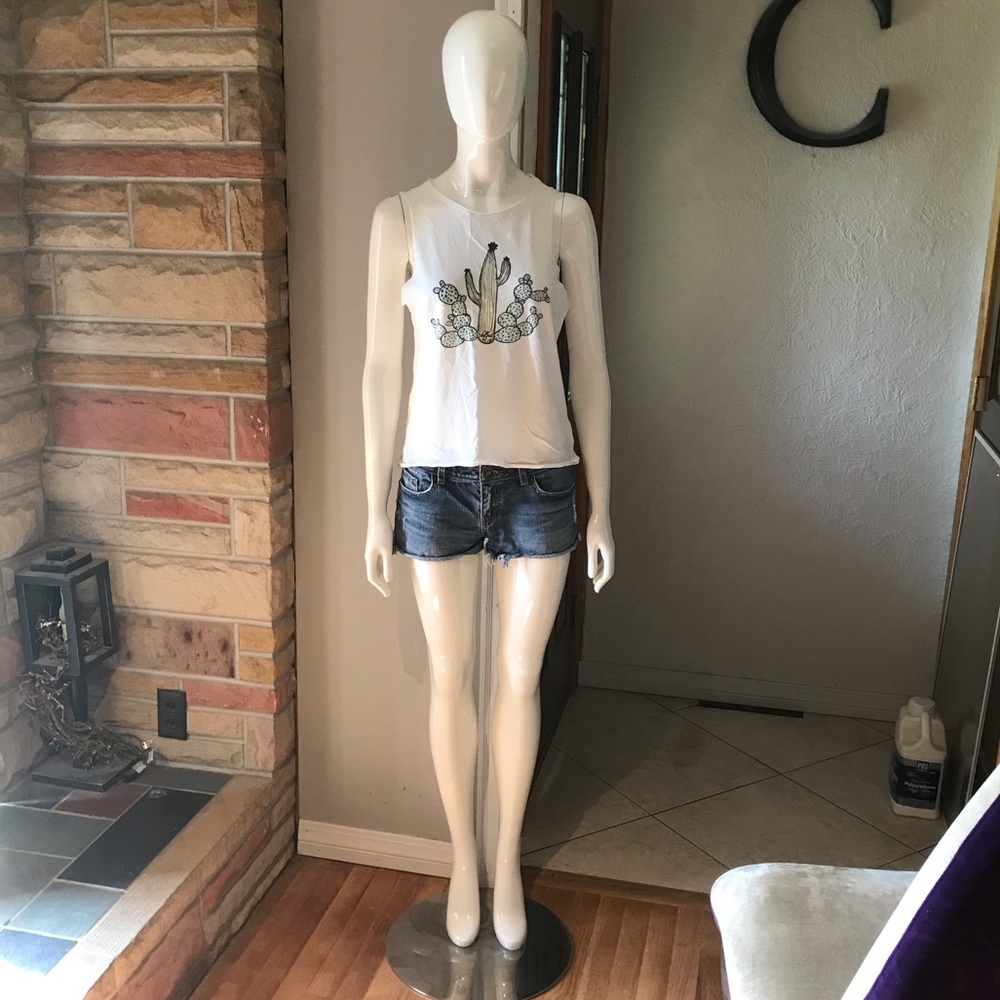Rare Valfre Cactus Cactasia Tank Top Size Small